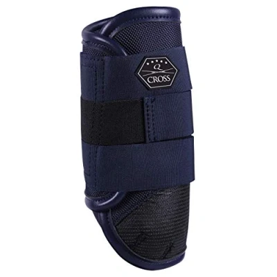 Afbeelding van Qhp Beenbeschermers Eventing Achter Donkerblauw