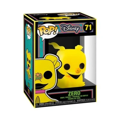 Image de Figurine Funko Pop Disney The Nightmare Before Christmas Zero Black Light