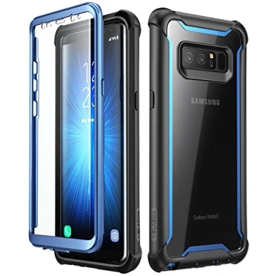 Afbeelding van i Blason Ares Series Beschermhoes voor Samsung Galaxy Note 8, schokbestendig, 360 graden rondom bescherming, met geïntegreerde displaybescherming (zwart)
