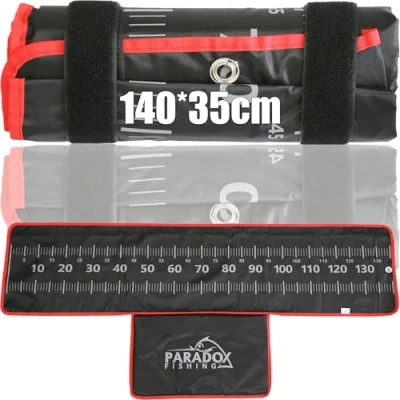 Afbeelding van Paradox Fishing Visvangmat, 140 x 35 cm, met meetlint, vangmat, vismat