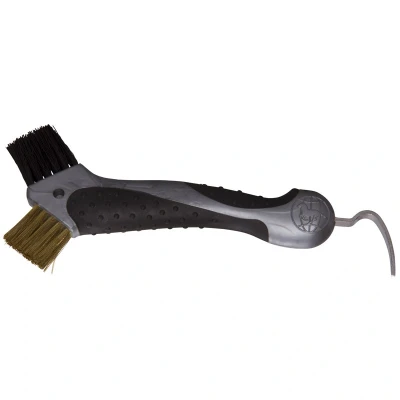 Image de Imperial Riding Cure Pied Scraper avec Brosse Noir