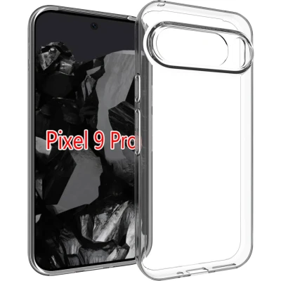 Afbeelding van Accezz Hoesje Geschikt voor Google Pixel 9 Pro XL Siliconen Clear Backcover Transparant