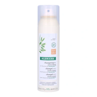 Afbeelding van Klorane Avoine Lait D&#039;Avoine/Havermelk Droogshampoo Bruin Haar 150ml