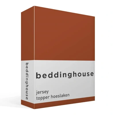 Afbeelding van Beddinghouse Jersey Topper Hoeslaken Terra 70/80/90 x 200/210 cm