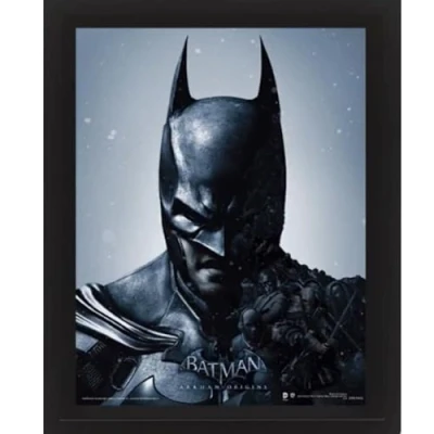 Afbeelding van BATMAN 3D Lenticular Poster 26X20 Batman/Joker Arkham Origins