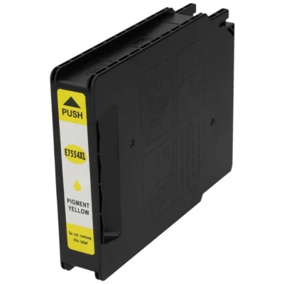 Afbeelding van Huismerk Epson T7554 Inktcartridge Geel