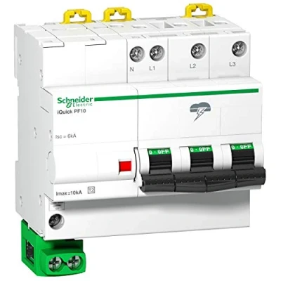 Afbeelding van Acti9 Schneider Overspanningsbeveiliging, 12,5 r, 3 P+N, iPRD1