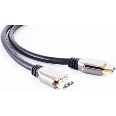 Afbeelding van Premium HDMI kabel versie 2.1 (8K 60Hz + HDR) / zwart 1 meter