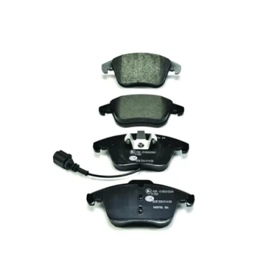 Afbeelding van HELLA 8DB 355 014 031 Remblokkenset Met slijtage waarschuwingscontact VOLKSWAGEN: Sharan II, Tiguan I, Passat NMS, AUDI: Q3, SEAT: Alhambra II