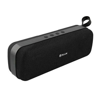 Afbeelding van TELLUR Loop bluetooth luidspreker met radio, 10 W, BT 5.0, draadloze stereo technologie, luidspreker, USB, microSD/TF, 3,5 mm AUX, handsfree, stofdesign, rood