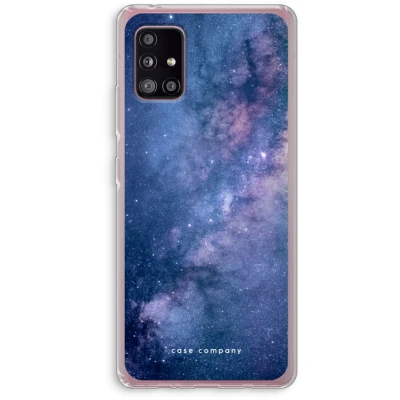 Afbeelding van Case Company® hoesje geschikt voor Samsung Galaxy A51 5G Nebula Soft Cover Telefoonhoesje Bescherming aan alle Kanten en Schermrand