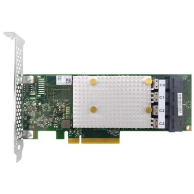 Image de Lenovo ThinkSystem 4350 16i Contrôleur de stockage 16 Canal SATA 6Gb/s / SAS 12Gb/s profil bas RAID JBOD PCIe 3.0 x8 pour SR630 V2 7Z70, 7Z71; SR650 7D15, 7Z72, 7Z73