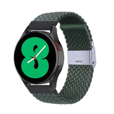 Afbeelding van Braided nylon bandje Donkergroen Xiaomi Mi Watch / S1 Pro Active S2
