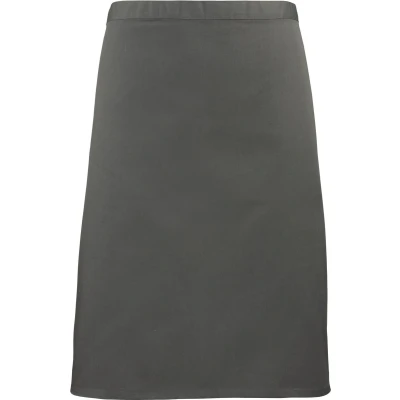 Afbeelding van Premier &#039;Colours&#039; Mid Length Apron PR151 Dark Grey