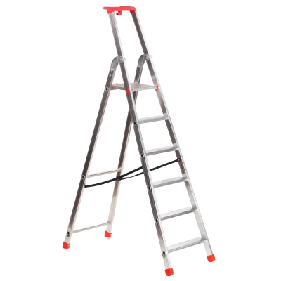 Afbeelding van Alu Top Trap semi professioneel aluminium 6 treden