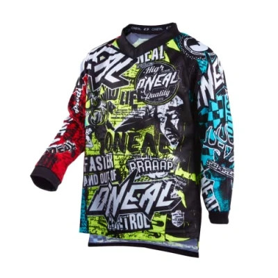 Afbeelding van O&#039;NEAL Kinder Jersey Element Wild V.22, Multi, S, E003 81, Meerkleurig