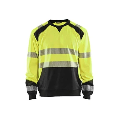 Afbeelding van Blaklader Sweatshirt High Vis 3541 2528 Geel/Zwart 4XL