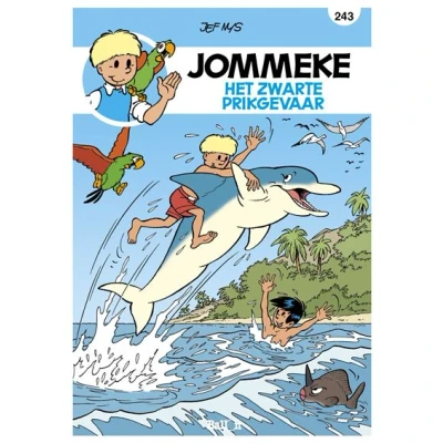 Afbeelding van Jommeke strip nieuwe look 243 Het zwarte prikgevaar