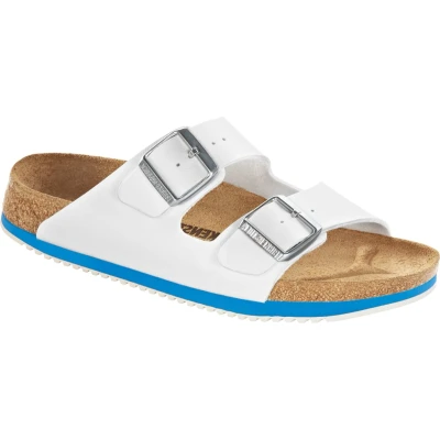 Afbeelding van Birkenstock Heren Muil Arizona SL 54253 Wit/Blauw 44
