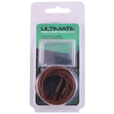 Afbeelding van Ultimate Carp Safety Rig Kit Brown
