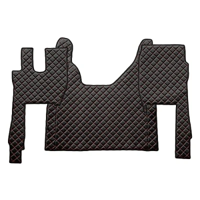 Afbeelding van F CORE Vrachtwagen Vloermatten Compatibiliteit Voor FORD MAX 10.18 ZWART/ROOD