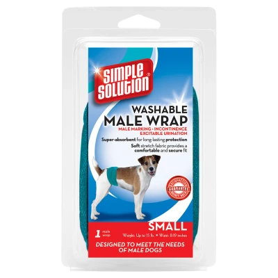 Afbeelding van Simple Solution Wasbare Hondenluier Maat S, 1 Stuk wrap voor reuen