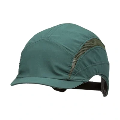 Afbeelding van 3M™ First Base™ 3 anti impact cap 2030595, Classic, donkergroen, micro vizier, 25 mm