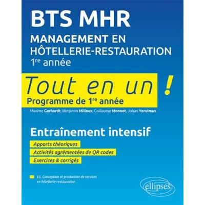 Image de BTS MHR Management en Hôtellerie Restauration 1re année