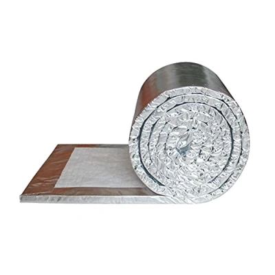 Afbeelding van GOONSDS Keramische Vezel Isolatie Deflector Afdekking Enkelzijdige Aluminiumfolie voor Kachels, Oven, Vuur, 20 mm x 610 1000