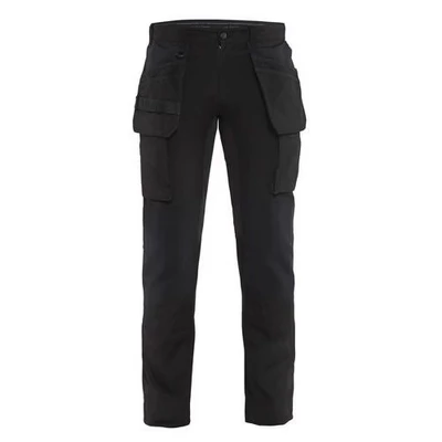 Image de Pantalon services stretch avec poches flottantes noir