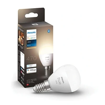 Image de Philips Hue Ampoule Globe White E14 Séparée