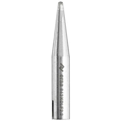 Afbeelding van Ersa 0842KDLF soldeerpunt Beitelvorm, recht Grootte 2.20 mm Inhoud: 1 stuk(s)
