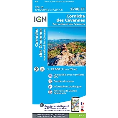 Afbeelding van TOP 25 Corniche des Cévennes / PNR