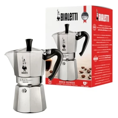 Image de Cafetière italienne Bialetti 1165 Moka Alu 9 tasses