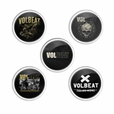 Afbeelding van Volbeat Outlaw Gentlemen button 5 pack