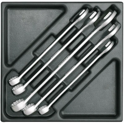 Image de GEDORE 1500 ES 7 32 jeu de clés à anneaux en 2/3 module 5 pièces 1761145