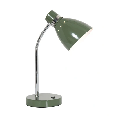 Afbeelding van Steinhauer tafellamp Spring groen metaal 14 cm E27 fitting 3391G