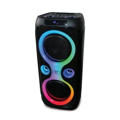 Afbeelding van Draagbare draadloze luidspreker met hoog vermogen R MUSIC ROLLER BOX