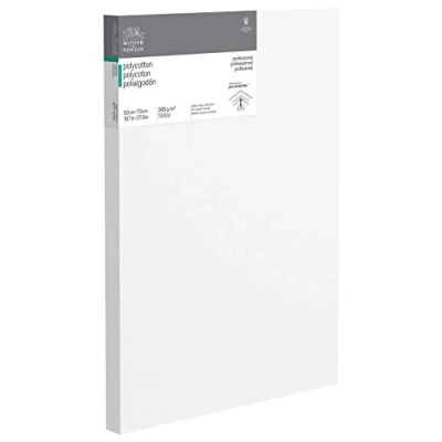 Afbeelding van Winsor &amp; Newton 6206061 Deep Edge professioneel frame, 385 g/m², 3 laags, gegrond, middelgrote korrel, ideaal voor olieverf en acrylverf, 50 x 70 cm