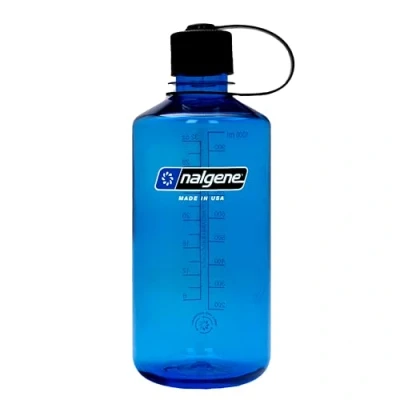 Afbeelding van Nalgene Narrow Mouth Sustain Drinkfles 1 Liter Slate Blauw Drinkflessen
