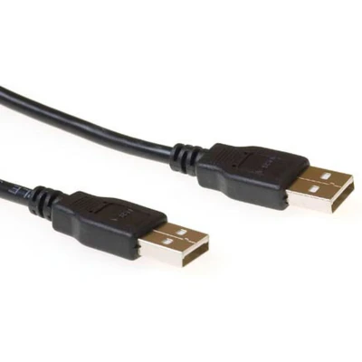 Afbeelding van ACT SB2550 2.0 USB A Male/USB Male Zwart 5 meter