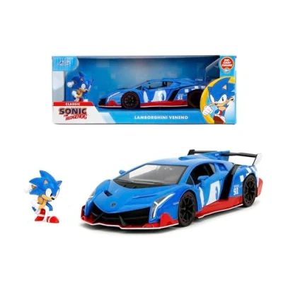 Afbeelding van Jada Toys Sonic The Hedgehog Lamborghini Veneno 1:24
