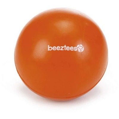 Afbeelding van Beeztees Rubber Bal Massief Oranje 4,5cm