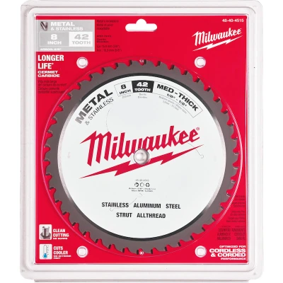 Afbeelding van Milwaukee Cirkelzaagblad 203x18inch 15,87/5/8inch Mm (42 Tanden)