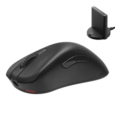 Afbeelding van BenQ ZOWIE EC3 DW 4K draadloze muis voor Esports Enhanced Receiver 59g Asymmetrisch Driverless 3950 sensor Polling Rate