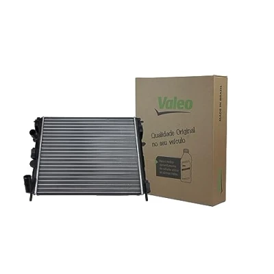 Afbeelding van VALEO 732621 Radiateur Aluminium 414 480 23 Met thermostaat Koelribben mechanisch gelast RENAULT: CLIO 2, Kangoo I Express, DACIA: Logan Express