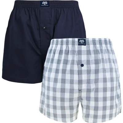 Afbeelding van Ceceba WEB2ER PACK UN Boxershort, Heren, Maat: Medium, Blau/weiß