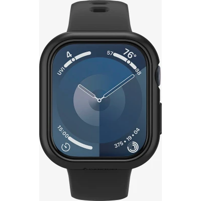 Afbeelding van Spigen Thin Fit Beschermhoes compatibel met Apple Watch serie 10, 46 mm (2024), zwart