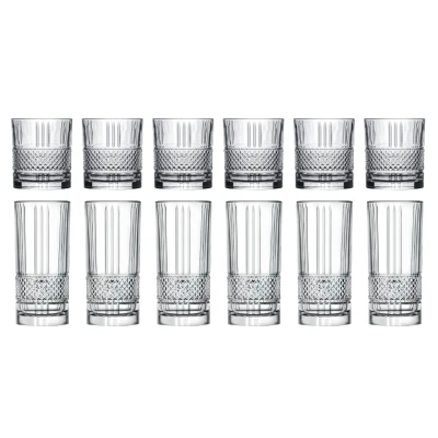 Afbeelding van Cookinglife Glazenset (cocktailglazen &amp; longdrinkglazen) Monea 12 Delig