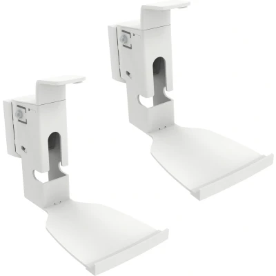 Afbeelding van My Wall HS15WL Luidspreker wandbeugel Kantelbaar en zwenkbaar Afstand tot de muur (max.): 249 mm Wit 1 paar
